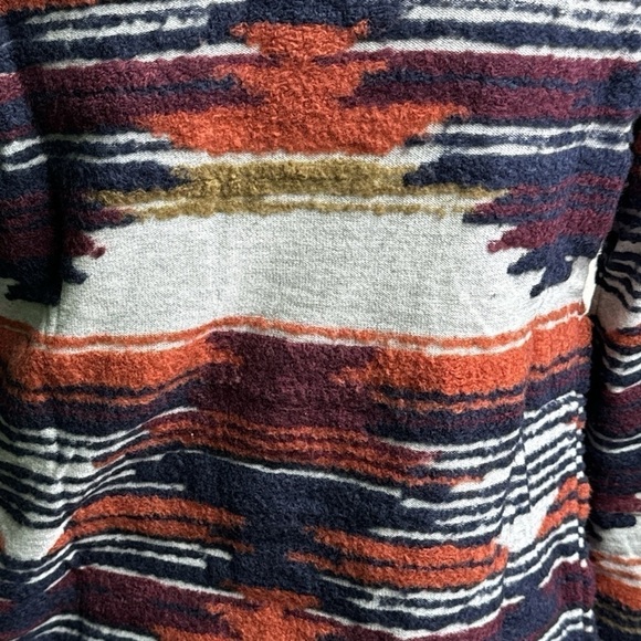 Lucky Brand Aztec Drape Front Sweater NWT Size XS - Picture 5 of 5